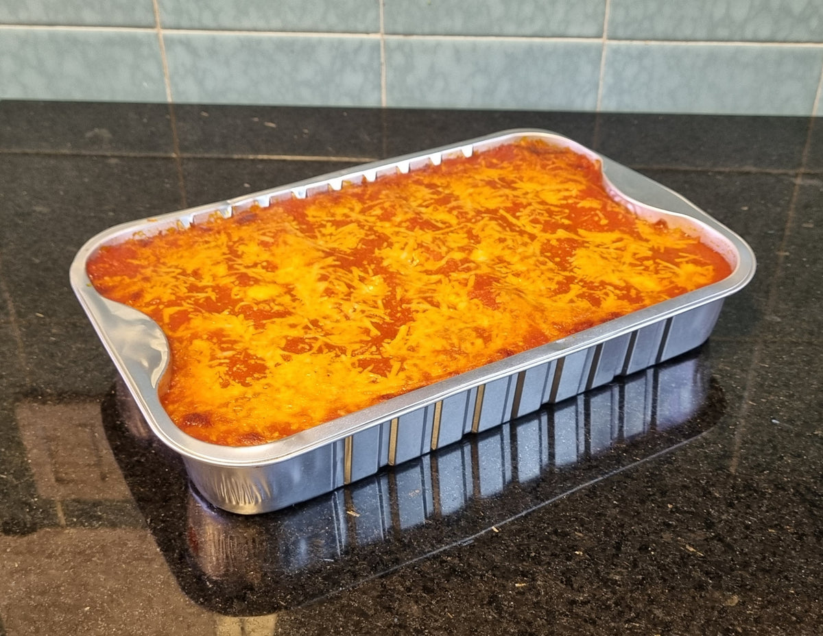 FAMÍLIA - PRATO PRINCIPAL - 6/8 porc -  Panqueca de Frango com Catupiry ao Sugo para Gratinar 1,8Kg