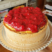 SOBREMESA - Cheesecake GRANDE de Frutas Vermelhas (18cm - Rende 10 fatias)