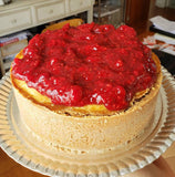 SOBREMESA - Cheesecake GRANDE de Frutas Vermelhas (18cm - Rende 10 fatias)