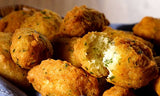 SALGADOS - BOLINHO DE BACALHAU - Bendita Filó - Pacote com 6 unids