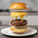 KIT Chef's Burguer 160g + American Cheese + Pão de Brioche