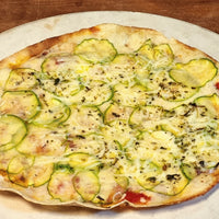 Pizza Média - Abobrinha com Parmesão - 23cm