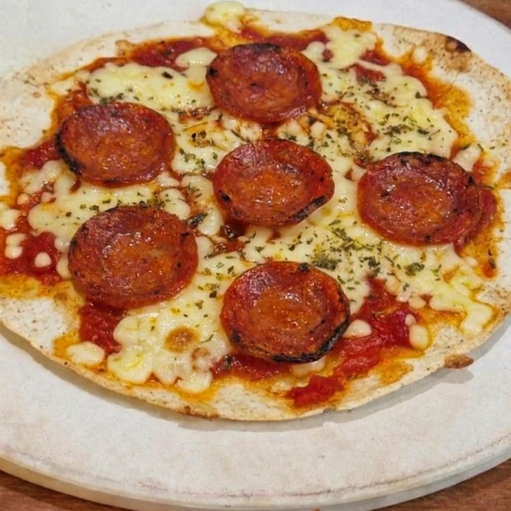 Pizza Média - Pepperoni - 23cm