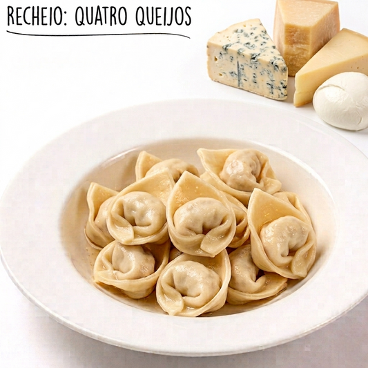 Massa no Bag - Agnolotti Quatro Queijos 200g