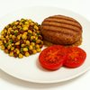 FIT 300 - Hambúrguer de carne recheado de cebola caramelizada, tomate assado e mix de grãos - 300g