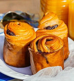 BREAD - Pack c/ 2 Cruffin au Chocolat pré assados e congelados - 85g cada