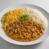 DIA A DIA - Strogonoff de Carne, com arroz e batata palha 400g