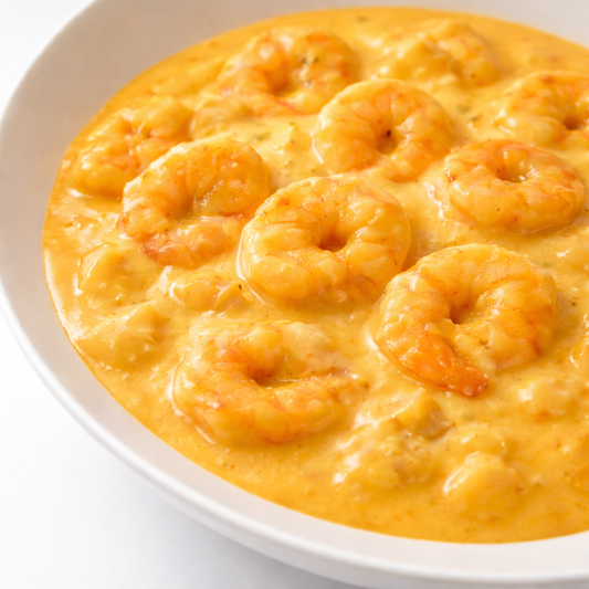 Strogonoff de Camarão - 400g - 2 pessoas - FAMÍLIA - PEIXE